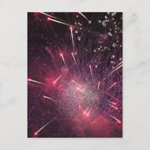 Feuerwerke! Postkarte