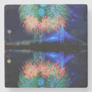 Feuerwerke Steinuntersetzer