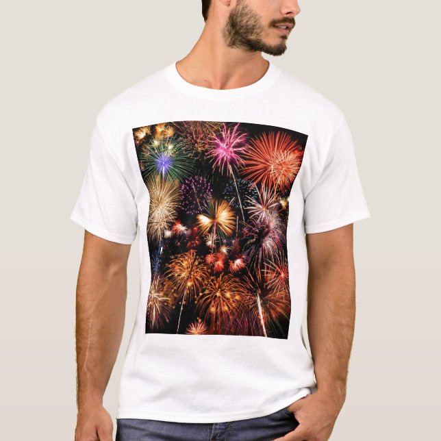 Feuerwerke T-Shirt (Vorderseite)