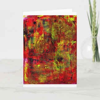 Feuerwerks-Graffiti Karte