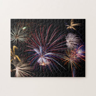 Feuerwerks-Puzzlespiel Puzzle