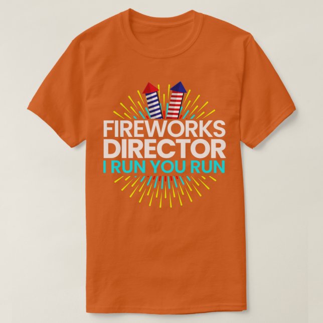 Feuerwerksdirektor1 T-Shirt (Design vorne)