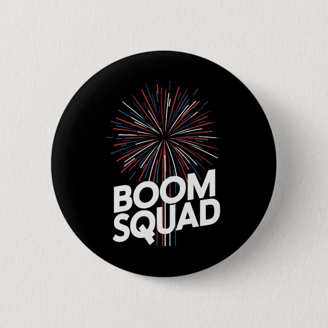 Feuerwerksdirektor Feuerwerk USA 4. Juli Pyrot Button (Vorderseite)