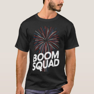 Feuerwerksdirektor Feuerwerk USA 4. Juli Pyrot T-Shirt