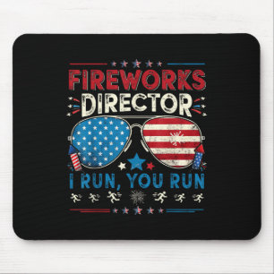 Feuerwerksdirektor I Ich laufe Du läufst Lustiger  Mousepad