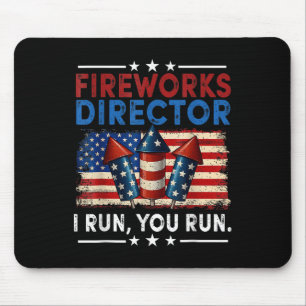 Feuerwerksdirektor - Ich Laufe Du Laufst Lustiger Mousepad