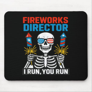 Feuerwerksdirektor Wenn ich renne, rennst du 4. Ju Mousepad