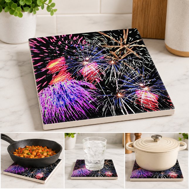 Feuerwerksdisplay Fliese (Fireworks Display Ceramic Tile)