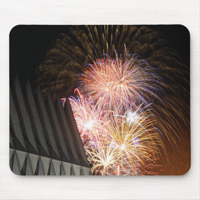 Feuerwerksexplosion Mousepad (Vorne)