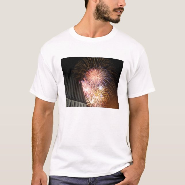 Feuerwerksexplosion T-Shirt (Vorderseite)