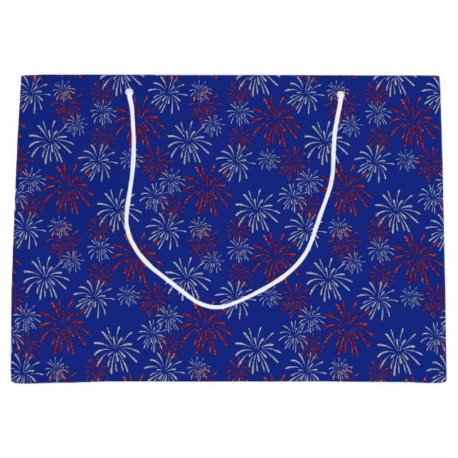 Feuerwerksgeschenktasche Große Geschenktüte (Vorderseite)