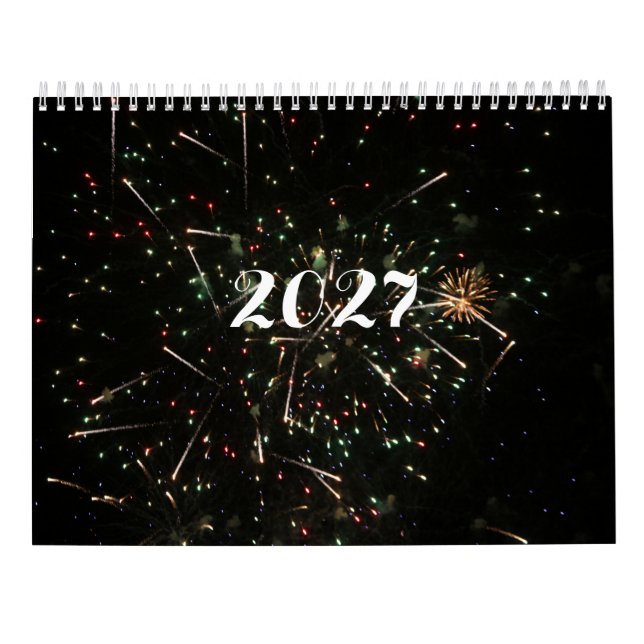 Feuerwerkskalender Kalender (Rückseite)