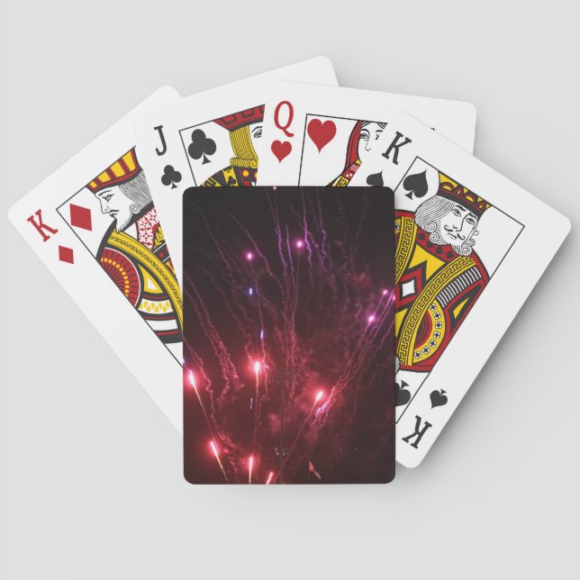 Feuerwerkskarten Spielkarten (Rückseite)