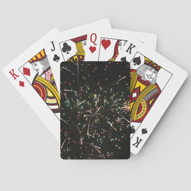 Feuerwerkskarten Spielkarten (Rückseite)