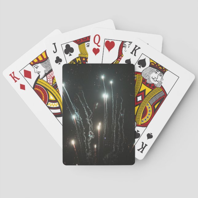 Feuerwerkskarten Spielkarten (Rückseite)