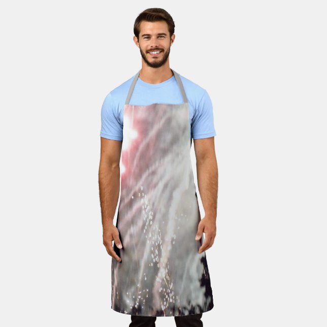 Feuerwerkskörper 14 Koch Schürze (Getragen)