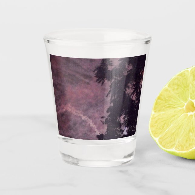 Feuerwerkskörper 16 Schussglas Schnapsglas (Vorderseite)