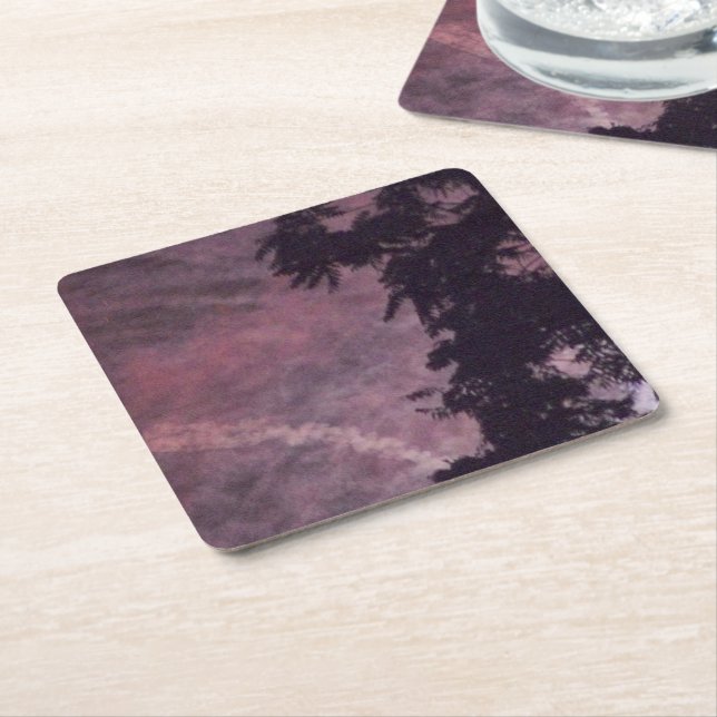 Feuerwerkskörper 16 Untersetzer auf Papier (angewinkelt)