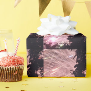 Feuerwerkskörper 17 glänzende Umhüllungspapiere Geschenkpapier