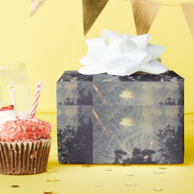 Feuerwerkskörper 19 glänzende Umhüllungspapiere Geschenkpapier (Geburtstagsparty)