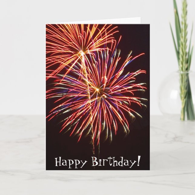 Feuerwerkskörper 2 karte (Vorderseite)