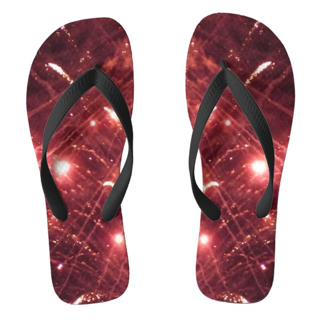 Feuerwerkskörper 3 große Flip-Flops Flip Flops (Fußbett)
