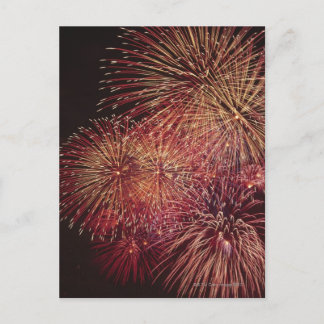 Feuerwerkskörper 3 postkarte