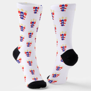 Feuerwerkskörper 4. Juli-Feier Socken