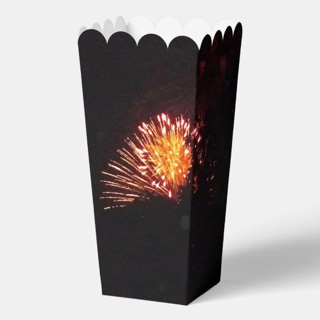 Feuerwerkskörper 8 Popcornboxen Geschenkschachtel (Rückseite)