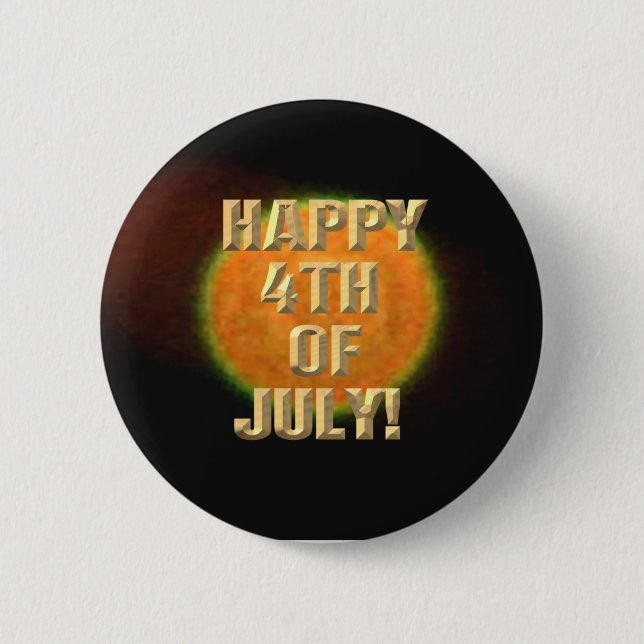 Feuerwerkskörper 9 4. Juli Taste Button (Vorderseite)