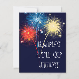 Feuerwerkskörper Einladung