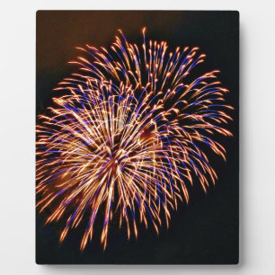 Feuerwerkskörper Fotoplatte