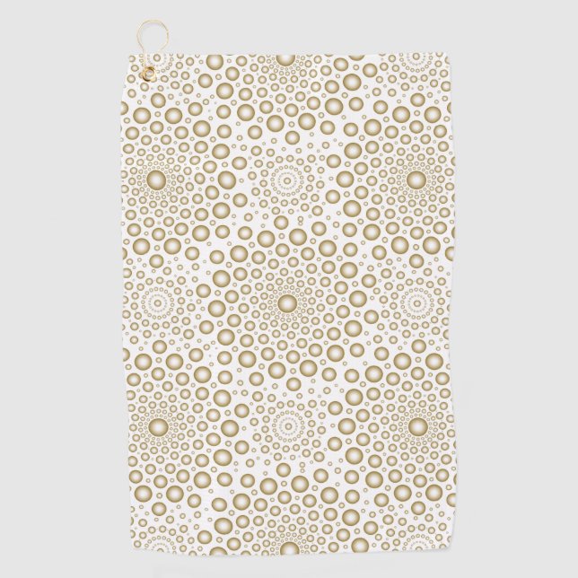 Feuerwerkskörper Golfhandtuch (Vorderseite)