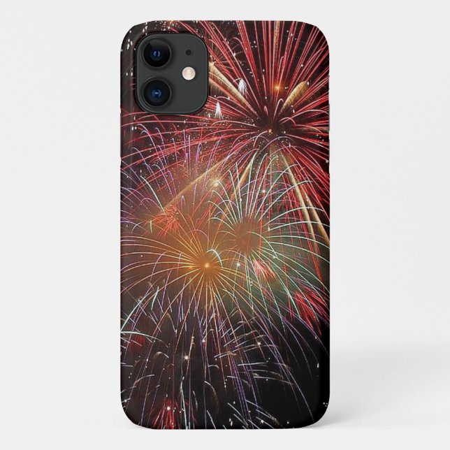 Feuerwerkskörper im neuen Jahr Glitzern Case-Mate iPhone Hülle (Rückseite)