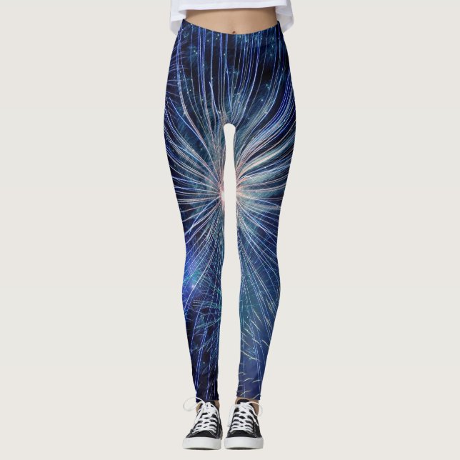 Feuerwerkskörper Leggings (Vorderseite)