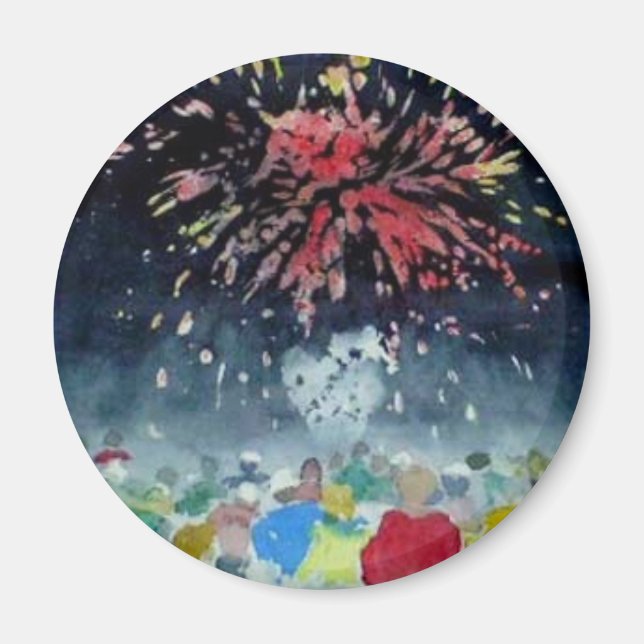Feuerwerkskörper Magnet (Vorne)