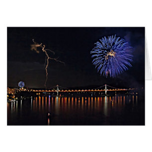 Feuerwerkskörper mit Blitz