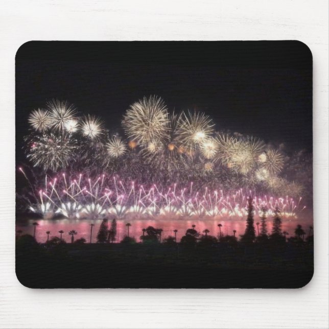 Feuerwerkskörper Mousepad (Vorne)