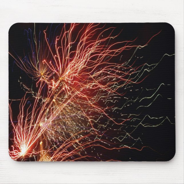Feuerwerkskörper Mousepad (Vorne)