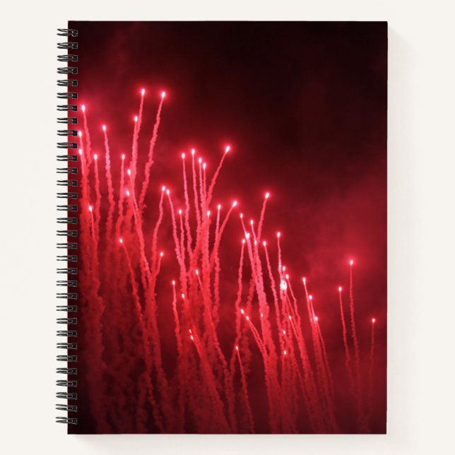 Feuerwerkskörper Notizbuch (Vorderseite)