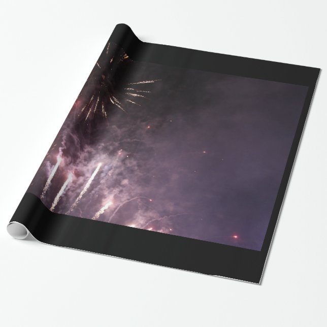 Feuerwerkskörper-Papier Geschenkpapier (Ungerollt)
