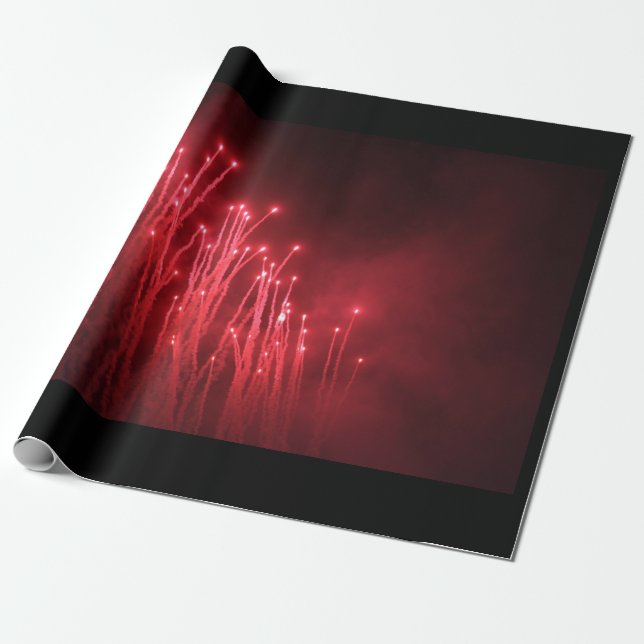Feuerwerkskörper-Papier Geschenkpapier (Ungerollt)