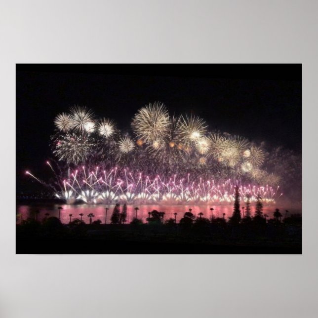 Feuerwerkskörper Poster (Vorne)