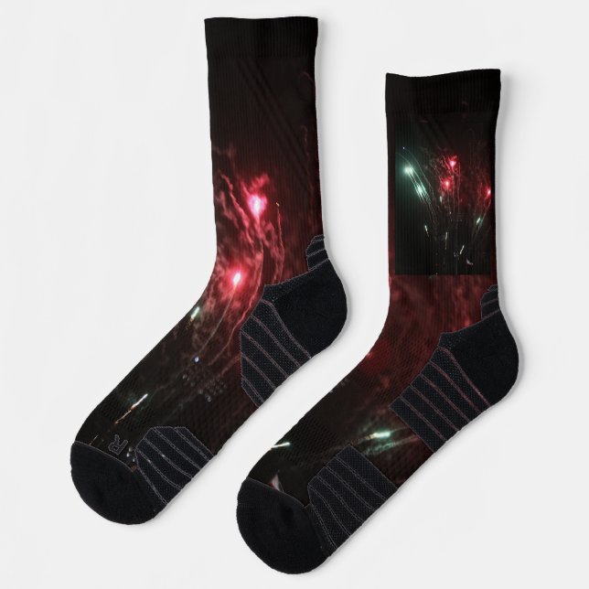 Feuerwerkskörper Socken (Links)