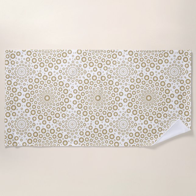 Feuerwerkskörper Strandtuch (Vorderseite)