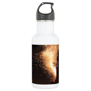 Feuerwerkskörper Trinkflasche