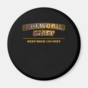 Feuerwerkskräfte Pyrotechniker Pyro Fire Party Ges Magnet