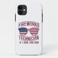 Feuerwerkstechniker 4th July Funny Usa