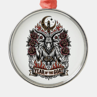 Feuerziege 2027 Mondneujahrs-Ornament feiern Ornament Aus Metall