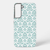 Feuille Damask Aquamarines Muster